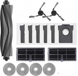 Stofzuigeraccessoireset - geschikt voor Dreame X40/X40 pro/S30 pro Ultra, X40 Ultra/L40 Ultra/X40 Master robotstofzuigers - 1 hoofdborstel, 2 filters, 2 zijborstels, 4 dweilen, 6 stofzakken — thumbnail 1