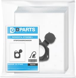 10x Dparts Hygiene+ stofzuigerzakken geschikt voor Rowenta - voor series Silence Force - X-Trem Power - Compact Power - Green Force - Power XXL - X-Plorer serie 75 - nr. ZR200520 - ZR200540 - ZR200920 — thumbnail 4