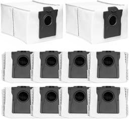 10 stuks wegwerp stofzakken L40 Ultra Gen 2 geschikt voor L40 Ultra/L10s Ultra Gen 2/X40 Ultra/L50/L10s Pro Ultra stofzuigerrobot - Mova P10 Pro Ultra — thumbnail 1