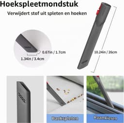 Namajunas 6-delig accessoireset voor stofzuigers compatibel met Dyson Gen5, V7, V8, V10, V11, V12, V15, SV10, SV11 - Vervangingsmondstukken en opzetstukken voor stofzuigers — thumbnail 2