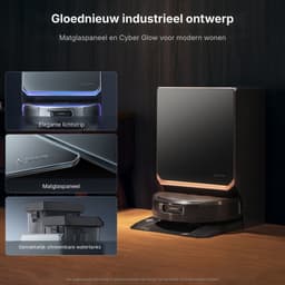 Narwal Flow 2 Complete Robotstofzuiger met Dweilfunctie - 31.000 Pa - Zelfreinigend all-in-one Basisstation - Zwart - Met Extra Accessoires — thumbnail 5