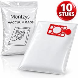 Montzys® Stofzuigerzakken Geschikt voor Numatic Henry, James en Hetty NVM-1CH Hepa - 10 Stuks - Stofzuiger Zakken — thumbnail 1