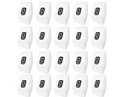 Stofzuigerzakken 20 Stuks - Geschikt voor Rowenta Hygiene+ ZR200520, ZR200720 & ZR200920 - Voor Compact Power, Power XXL, Silence Force & X-Trem Power