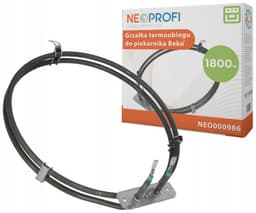 Circulatiegrill 1800W voor Beko Oven - Rond — thumbnail 1