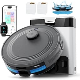 Lefant M2 PRO - Robotstofzuiger met dweilfunctie en automatisch leegstation - 6.000 Pa zuigkracht - Technologie tegen haarverstrengeling - LiDAR-navigatie — thumbnail 1