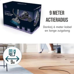 AG3400 Stofzuiger Zonder Zak - Stofzuigers - Vacuum Cleaner Zakloos - Geschikt Voor Dierenharen - Extra Lange Kabel - 850W - Sterke Zuigkracht - Deep Purple — thumbnail 5