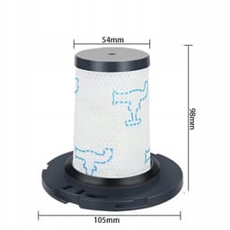 AreoSe - HEPA-filter voor TEFAL X-Force Flex 11.60 12.60 14.60 15.60 Rowenta X-Force - 2 stuks — thumbnail 1