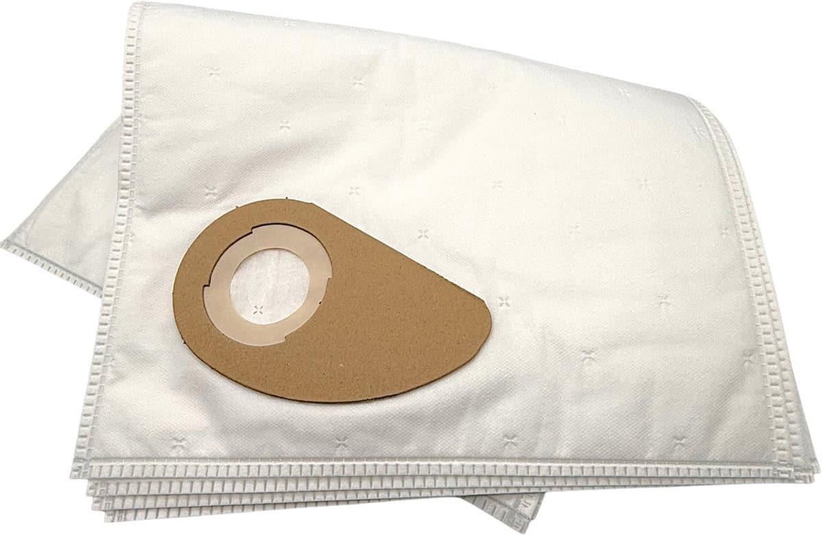 Fixem stofzuigerzakken 5 stuks, geschikt voor Nilfisk Buddy II 12 18 Inox - nat droogstofzuiger stofzak Buddy II-12 Buddy II-18 — afbeelding 1