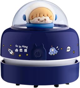 Bureaustofzuiger - Mini stofzuiger Tafelreiniger - Bureau schoonhouden - Decoratief cartoondesign - 9 cm - Ontdek de sterren — thumbnail 1
