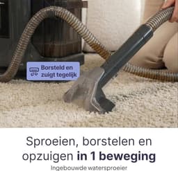 Verte Meubelreiniger - Vlekverwijderaar - Krachtige Tapijtreiniger - 4 Hulpstukken - Meubelreiniger - Bankreiniger - Stoelreiniger — thumbnail 3