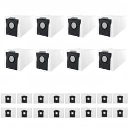 24 Stuks Stofzakken Geschikt voor Dreame D20 Plus & D20 Pro Plus - Vervangt RDB17 - 3L Stofzuigerzakken voor Afzuigstation — thumbnail 1