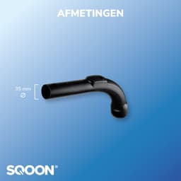 SQOON® Serviceset geschikt voor Miele C1, C2, C3, Guard & Boost series - Gelijk aan model: 10275580 / 9442601 / 5269091 - Vervanging voor zuigbuis en pistoolgreep met klikvergrendeling — thumbnail 5