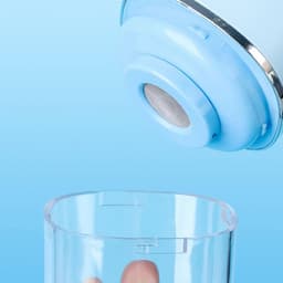 Mini Desktop Cleaner - Kruimel Machine - Bureau Reinigen - Sterke Zuigkracht - 60x60x155mm - Geel — thumbnail 4