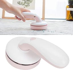 Draagbare reiniger - Mini stofzuiger - Bureau schoonmaken - Oplaadbaar via USB - 16 cm - Roze — thumbnail 2