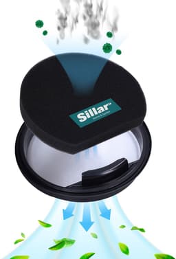 Sillar stofzuigerfilter voor Bosch Serie 2 - wasbaar - complete filterset - schuimfilter - niet-geweven filter - vervanging voor BGS05X240/03, BGS05A320/01, BGS05A322/01 — thumbnail 4