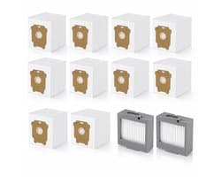 12-delige set stofzakken en Filter - geschikt voor irobot Roomba105X, 415X, 505X,105P - i7 Accessoires Stofzak - robotstofzuigeraccessoires
