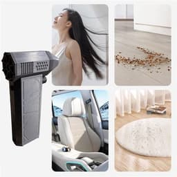 Mini Blazertje - Draagbare Ventilator - Snel Opruimen - 110.000 RPM Motor - 18 x 9.5 cm - Zwart — thumbnail 3