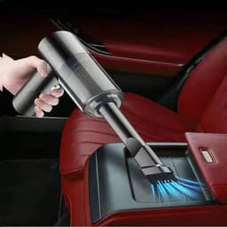 Handstofzuiger - Kleine Stofzuiger - Auto Reinigen - Geïntegreerde Zuig- en Blaasfunctie - 400 Gram - Zwart — thumbnail 4