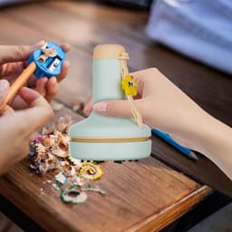 Tafelstofzuiger - Mini Stofzuiger - Bureau Schoonmaken - Oplaadbaar Draadloos - 8.7 cm - Groen — thumbnail 2