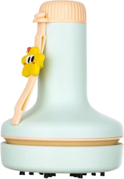 Tafelstofzuiger - Mini Stofzuiger - Bureau Schoonmaken - Oplaadbaar Draadloos - 8.7 cm - Groen — thumbnail 1