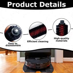 Dailygoods - 2 stuks reinigingsborstels voor Roborock S7/S8 — thumbnail 4
