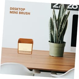 Mini Stoffer Set - Reinigingsgereedschap - Bureau Schoonmaken - Compact Ontwerp - 17 x 165 cm - Oranje — thumbnail 2