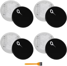 Dailygoods- Vervangingsfilters 4 stuks - HEPA-uitlaatfilter - Vervangingsfilterset voor XC5041/XC5043/XC5141/XC5142/XC5242/XC5243/C5244 - Voor Philips accustofzuigers 5000-serie - Hoogwaardige filtratie - Eenvoudige vervanging - HEPA-filter — thumbnail 1