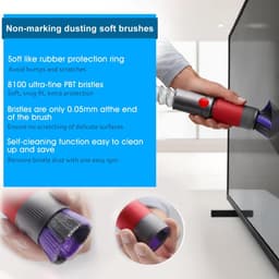 Dailygoods- Stofborstel voor Dyson - Antistatisch - Effectieve Stofverwijdering - Robuuste Constructie - Geschikt voor V8/V10/V11/V12/V15 - Hoogwaardige Materialen - Stofzuigerborstel — thumbnail 5
