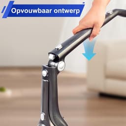 Draadloze Stofzuiger - Schoonmaak Hulp - Huishoudelijk Reinigen - 4-in-1 Functionaliteit - 0.8 Liter - Rood — thumbnail 3