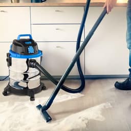 Nexvo® Karcher - Karcher Stofzuiger - Bouwstofzuiger - Festool Stofzuiger - Bouwstofzuiger Zonder Zak - Zilver - 35cm x 35cm x 51cm — thumbnail 3
