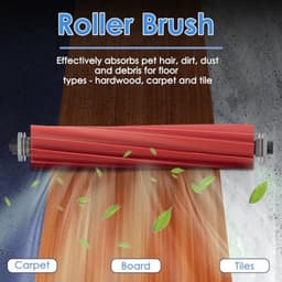 Accessoireset compleet 13-delig voor Roborock Qrevo S - Rolborstel, zijborstels, stofzakken, HEPA-filters, dweilpads - PromoHome — thumbnail 4