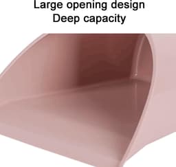 Mini Stoffer - Hand Stoffer - Bureau Schoonmaken - Grote Capaciteit - 24.5 cm - Lichtrood — thumbnail 4