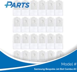Samsung Bespoke Jet Bot Combo AI+ Stofzakken (24 Stuks, Plus.Parts® alternatief voor VCA-RDB95) — thumbnail 1