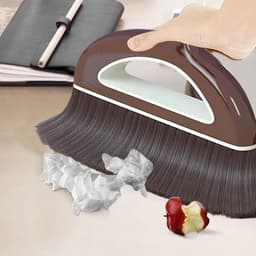 Stoffer en blikset - Bezem en stoffer - Efficiënt schoonmaken - Tandenfilter ontwerp - 88 x 29 cm - Grijs — thumbnail 2