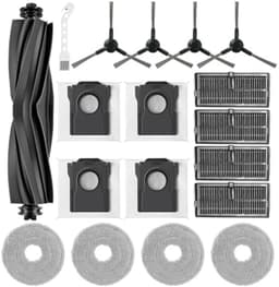 PromoHome Compleet kit voor Dreame L10s Ultra Gen 2 / L10s Pro Ultra Heat / X30 Ultra / Mova E30 Ultra - 1 Borstelrol, 4 Zijborstels, 4 Mops, 4 Filters, 4 Stofzakken + Reinigingsgereedschap — thumbnail 1