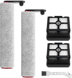 Allecto - Vervangborstel - HEPA-filter - Duurzaam - 5-delig - Compatibel met Dreame H12 Pro - Accessoires voor stofzuiger - 2 borstels + 2 filters — thumbnail 1
