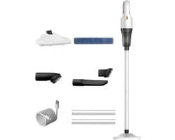 Draadloze Steelstofzuiger - Hand en vloer - Thuis reinigen - 2-in-1 functie - 115 cm - Wit