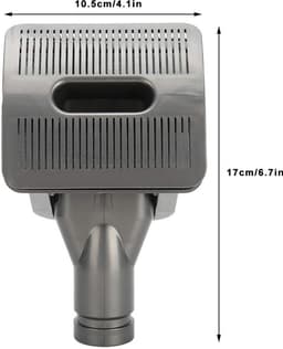 Dailygoody - Pet Grooming Borstel - Stofzuigerborstel Huisdieren - Perfect voor Lang Haar - Vervangende Zuigkop - Geschikt voor Dyson DC V6 V7 V8 V10 V11 — thumbnail 2