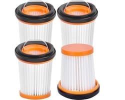 4stuks - Vervangingsfilter - Geschikt voor Shark ION W1 WV200EU, WV201, WV205, WV220, WV251EU draadloze handstofzuiger