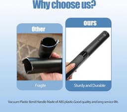 Stofzuigerslang met gebogen kunststof uiteinde, compatibel met Miele Compact C1, C2, C3 en S4 stofzuigers. — thumbnail 5