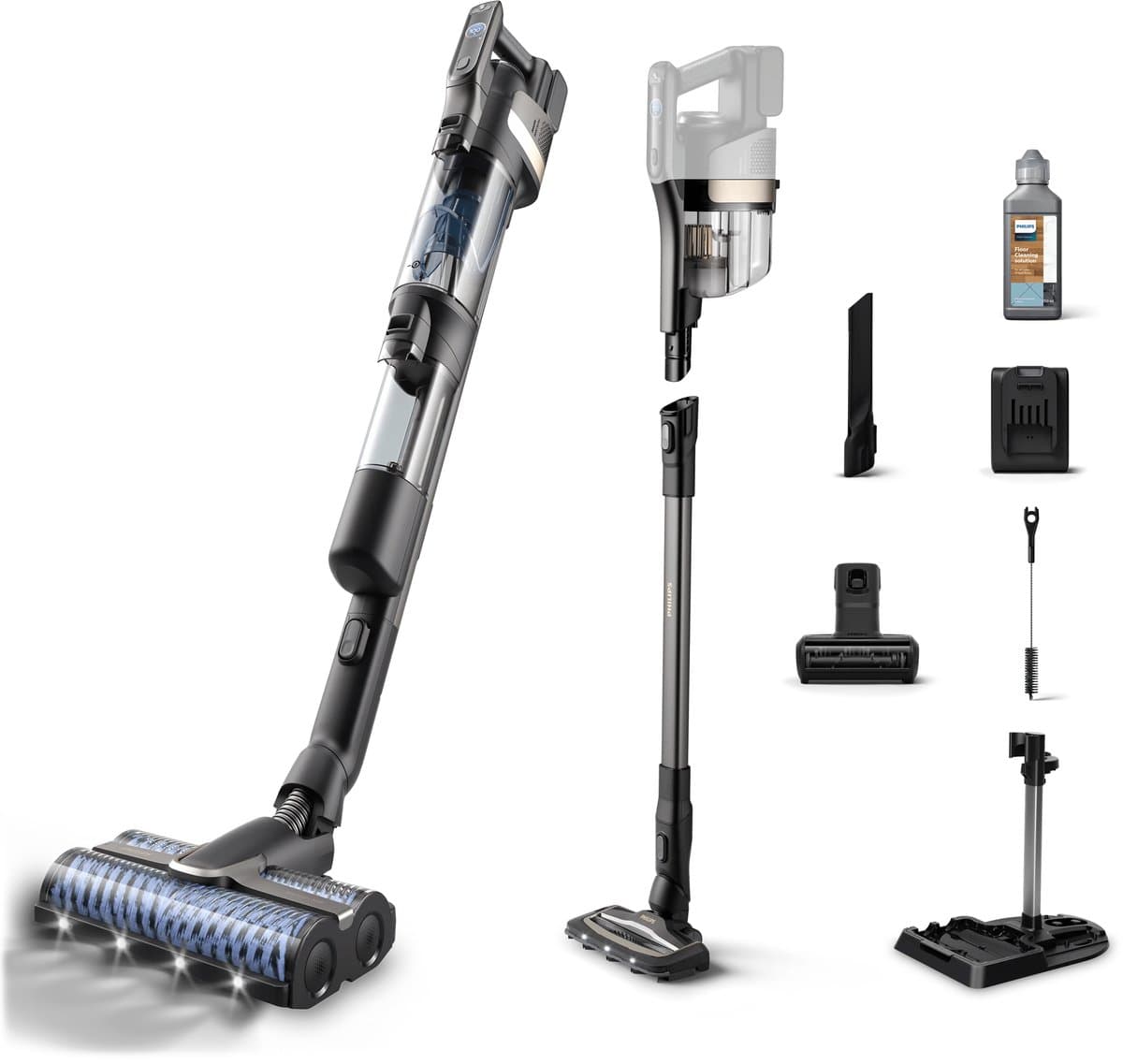 Philips 9000-serie - AquaTrio - Snoerloze Stofzuiger en Dweil XW9463/11 — afbeelding 1