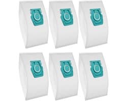 6 stuks TU-stofzuigerzakken-voor Miele Guard S1/L1/M1-stofzuigerzakken voor Miele Pure TU-Junior/Silence/Allergy/Parquet XL/AllFloor/Cat Dog/Flex/Comfort-serie-Lekvrij- inhoud 3,5 liter