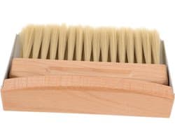 Mini Schoonmaakset - Borstel Stofblik - Bureau Reinigen - Compact Ontwerp - 15.5 cm - Wit
