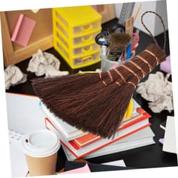 Mini Bezem Houten Handborstel - Stoffer Kantoor Thuis - Binnenruimtes Schoonmaken - Gespecialiseerde Kierborstel — thumbnail 3