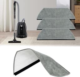 Geschikt voor Shark AV2800ZE robotstofzuiger microvezel dweilpads, wasbaar reserveonderdeel, geschikt voor alle vloertypen (8 stuks) — thumbnail 2