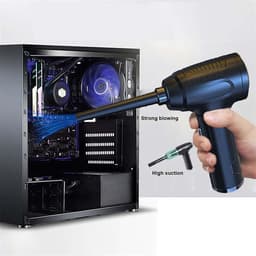 Draadloze Bladblazer - Stofzuiger - Schoonmaken Elektronisch - 2-in-1 Functie - 500 Gram - Wit — thumbnail 4