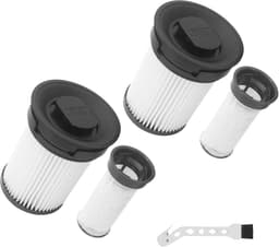 5 stuks - inclusief 4 Filter en 1 kwast - voor Miele Triflex HX1 HX-FSF - wasbare filters met borstel - Vervangingsonderdelen voor stofzuigers — thumbnail 4