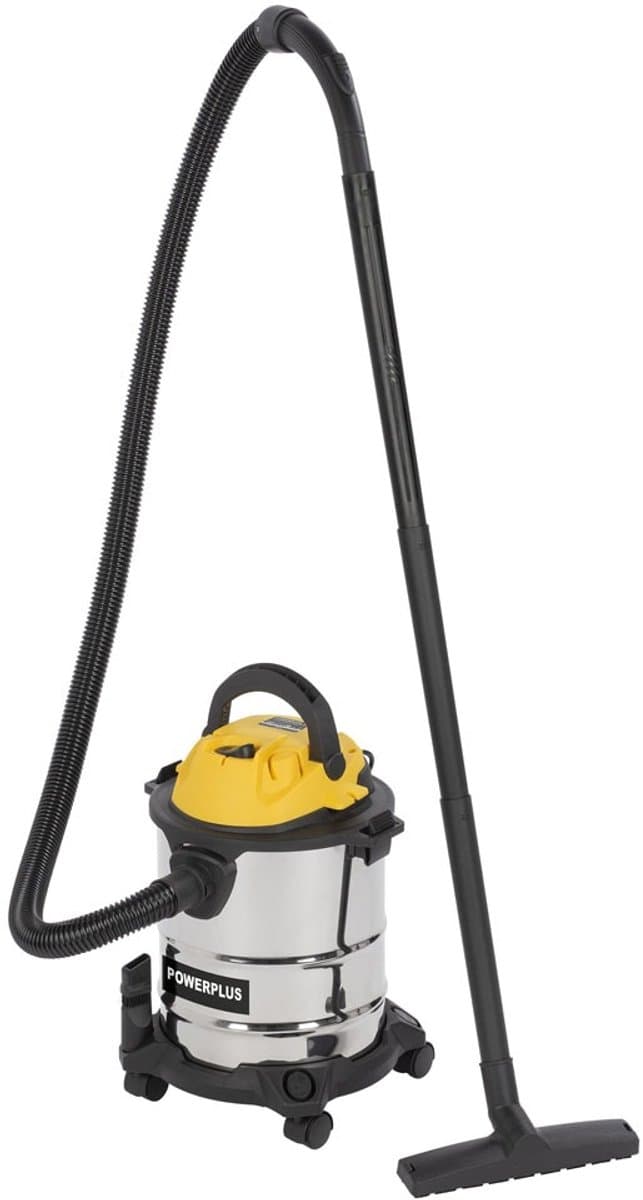 Powerplus elektrische stofzuiger nat-droog POWX322 - 1000W stofzuiger auto, tapijt, zuig- & blaasfunctie - 15l tank - met 3 acc. — afbeelding 1