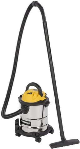 Powerplus elektrische stofzuiger nat-droog POWX322 - 1000W stofzuiger auto, tapijt, zuig- & blaasfunctie - 15l tank - met 3 acc. — thumbnail 1