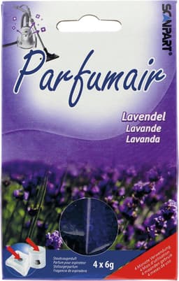 Scanpart Parfumair geurparels voor stofzuiger - Lavendel geurkorrels - Stofzuigerverfrisser - Geschikt voor stofzuigerzak - 4 zakjes — thumbnail 1